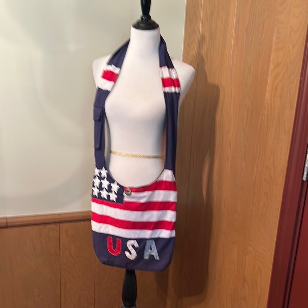 Patriotic USA Flag Shoulder Bag
